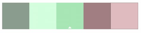 A complementary color scheme