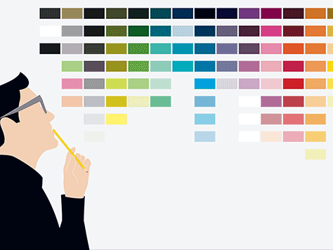 Selecting the right colors