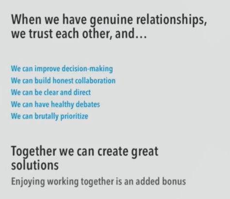 Benefits of genuine relationships